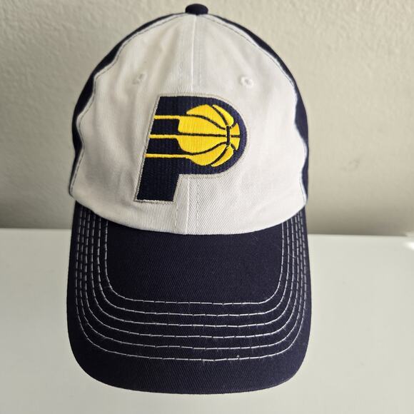 Indiana Pacers Adjustable Hat Jack Stadium Giveaway Promo NBA Cap Blue White - Picture 1 of 9